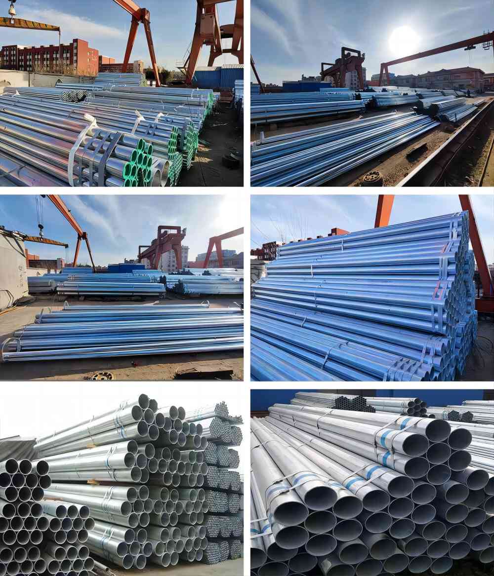 DX52D Galvanized Steel Pipe